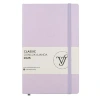 VICTORIAS JOURNALS 124-1452 13X21 CLASSIC LASTİKLİ GÜNLÜK AJANDA - LİLA