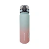 UZSPACE 3026-6 TRITAN SOFT TOUCH MATARA PİPETSİZ 500 ML GRADIENT RENK MINT-PINK
