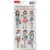 TANEX KIDS TNX-27109 DEKORATİF ETİKETLER - PUFFY TARZ KIZLAR SERİSİ STICKER