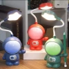 YLZ MASA LAMBASI 476 ASTRONAUT KALEMTRAŞLI LED USB KABLOLU MAVİ KIRMIZI YEŞİL