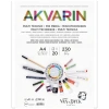 VAN DYCK VD400159 AKVARIN MULTIPURPOSE  ÜSTTEN SPİRALLİ SULU BOYA BLOK A4 230GR 20 YP