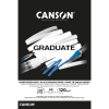CANSON A5 GRADUATE SİYAH ÇİZİM DEFTERİ 120 GR. 20 YP.