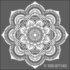 ARTDECO STENCİL 30X30CM MANDALA 143