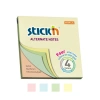 GIPTA STICKN 76X76 PASTEL 4 RENK YAPIŞKANLI NOTLUK 100 YP.
