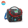 CORAL HIGH 11808 KIDS KOYU GRİ KIRMIZI UZAY DESENLİ THERMO BESLENME ÇANTASI