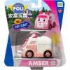 NECO MRT-0602/83163 POLI ROBOCAR KARAKTER FİGÜR AMBER DIE CAST METAL ARAÇ 3+