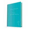 DEFFTER I WRITE BECAUSE / I AM ALWAYS LEARNING SERT KAPAK ÇİZGİLİ DEFTER 96 YP