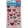 TANEX KIDS TNX-25003 DEKORATİF ETİKETLER -  KALP SERİSİ STICKER