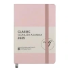 VICTORIAS JOURNALS 124-1489 9X14 CLASSIC LASTİKLİ GÜNLÜK AJANDA A5 - PEMBE