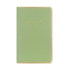 VICTORIAS JOURNALS MONACO 0231 VEGAN DERİ SERT KAPAK 13x21 100gr.160 SYF. PLANNER ÇİZGİLİ DEFTER AÇIK YEŞİL