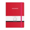 VICTORIAS JOURNALS NOTE BENE 9246 PREMIUM NOTEBOOK SERT KAPAK A4 100gr.192 SYF. ÇİZGİLİ DEFTER KIRMIZI