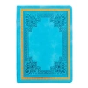VICTORIAS JOURNALS 8681 VINTAGE OLD BOOK 14x20cm 80gr.160YP. ÇİZGİLİ DEFTER TURKUAZ