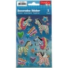 TANEX KIDS TNX-25097 DEKORATİF ETİKETLER - PUFFY UNICORN AT SERİSİ STICKER - TEKLİ