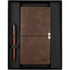 SCRIKSS SD700-C2 TOLEDO PREMIUM C7 KAHVERENGİ DEFTER & F108 BRONZ TÜKENMEZ KALEM SET