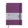 VICTORIAS JOURNALS 124-1434 14X20,5 KUKA HAFTALIK AJANDA A5 - MOR