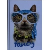 DEFFTER ANIMALS / FANCY CAT SERT KAPAK A5 ÇİZGİLİ DEFTER 96 YP