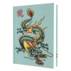DEFFTER 14X20 CHINESE GREEN DRAGON SERT KAPAK ÇİZGİLİ DEFTER 96 YP