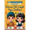 EMA KİTAP KLAVUZ DİK ÇİZGİLİ GÜZEL YAZI DEFTERİ 17x24 (2024)