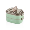 VAGONLİFE ÇELİK YEMEK KABI 2 KATLI BÖLMELİ 1000 ML - LUNCH BOX VGN7081