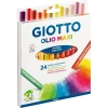 GIOTTO OLIO MAXI YAĞLI PASTEL BOYA 24 LÜ  293800