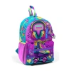 CORAL HIGH 23554 KIDS PEMBE TURKUAZ KULAKLIK PATEN DESENLİ İKİ BÖLMELİ MİNİK YUVA SIRT ÇANTASI