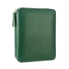 VICTORIAS JOURNALS 0294 KUTULU ZIPPER FOLDER YEŞİL 10.5X14.8cm  80YP. ÇİZGİLİ DEFTER