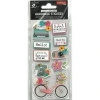 TANEX HANDMADE TNX-28004 DEKORATİF ETİKETLER - TATLI ANILAR SERİSİ STICKER - TEKLİ
