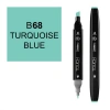 TOUCH TWIN B68 ÇİFT UÇLU MARKER TURQUOISE BLUE