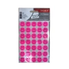 TANEX TNX-329 19mm. FLORASAN PEMBE GÜLEN YÜZ STICKER 2Lİ