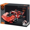 SUNMAN İM. MASTER NO.8025 UZAKTAN KUMANDALI R/C 2.4GHz SÜPER ARABA KIRMIZI 2IN1 LEGO YAPIM SETİ 351 PARÇA 6+
