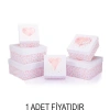 GIPTA VALENTINES DAY GRATA KARE HEDİYE KUTUSU BX0717 A 145x145x85mm