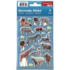 TANEX KIDS TNX-27204 DEKORATİF ETİKETLER - VAHŞİ HAYVANLAR SERİSİ STICKER - TEKLİ