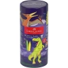 FABER CASTELL 46 DİNO SİLİNDİR KUTU KEÇELİ KALEM SETİ 20Lİ