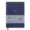 VICTORIAS JOURNALS 124-1419 14X20,5 SMYTH HAFTALIK AJANDA A5 - MAVİ