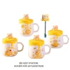 HUN CERAMIC 2-373 KAŞIKLI PORSELEN AYICIK MUG KUPA -TEKLİ