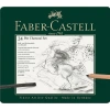 FABER CASTELL METAL KUTU PITT İŞLENMİŞ KÖMÜR KALEM SETİ 24 PARÇA