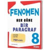 FENOMEN 8. SINIF HER GÜNE BİR PARAGRAF SORU BANKASI