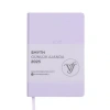 VICTORIAS JOURNALS 124-1497 9X14 SMYTH LASTİKLİ GÜNLÜK AJANDA A5 - LAVANTA