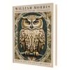 DEFFTER 14X20 GOLD OWL ( WILLIAM MORRIS ) SERT KAPAK ÇİZGİLİ DEFTER 96 YP