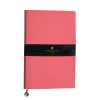 VICTORIAS JOURNALS 1076 SMYTH RUGAN ESNEK KAPAK 14.8x21cm 80gr. 96YP. ÇİZGİLİ DEFTER MERCAN