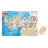 LACO KİDS LC070 TÜRKİYE HARİTASI FRAME PUZZLE/YAPBOZ  22x32cm 42 PARÇA