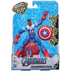 HASBRO E7377/0971 AVENGERS BEND&FLEX FİGÜR CAPTAIN AMERICA