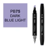 TOUCH TWIN PB75 ÇİFT UÇLU MARKER DARK BLUE LIGHT
