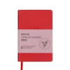 VICTORIAS JOURNALS 124-1499 9X14 SMYTH LASTİKLİ GÜNLÜK AJANDA A5 - KIRMIZI