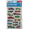 TANEX KIDS TNX-27239 DEKORATİF ETİKETLER - PUFFY YARIŞ ARABALARI SERİSİ STICKER