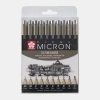 SAKURA PIGMA MICRON TEKNİK ÇİZİM KALEM SETİ 10LU