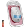 EVEREST SM-18 USB BEYAZ/MAVİ 2.4GHZ OPTİK KABLOSUZ MOUSE