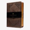VICTORIAS JOURNALS 1186 VINTAGE OLD BOOK 12x17cm 80gr.128YP. ÇİZGİLİ DEFTER MAT KAHVERENGİ