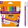 BİC KIDS MAGIC COLOUR & ERASE SİLİNEBİLİR KEÇELİ KALEM 12Lİ - 9202953