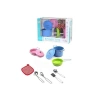 CANEM KITCHEN TOYS 966-B8 RENKLİ METAL TENCERE-TAVA MUTFAK SETİ KUTULU